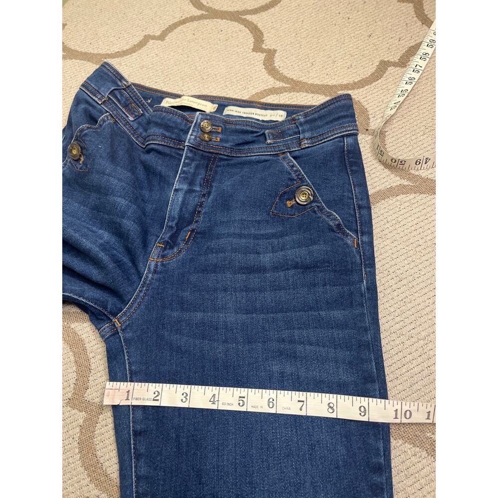 Anthropologie Pilcro and the Letterpress High Rise Trouser Bootcut jeans,size 28 - Picture 9 of 16